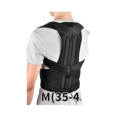 Imagem de Corretor De Postura Ajustável Para Costas, Cinto Ortopédico Anti-Corcu