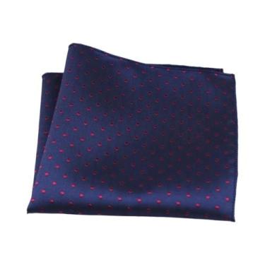 Imagem de Lenço De Bolso Masculino Vintage Com Estampa Paisley Floral, Acessório