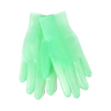 Imagem de Luvas De Silicone Reutilizáveis Para Limpeza Doméstica, Cozinha E Rest