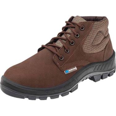 Imagem de Bota Botina De Segurança Coturno Masculina Marluvas Com Ca, 35