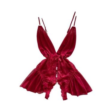 Imagem de Macacão Feminino Sem Mangas, Justo, Costas Nuas, Com Saia Plissada Min