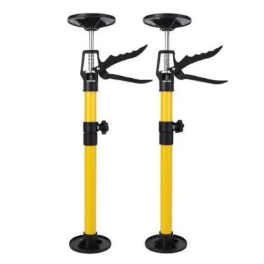 Imagem de Kit 2 Suportes De Elevação Telescópico Para Marcenaria E Gesso Mão Ami