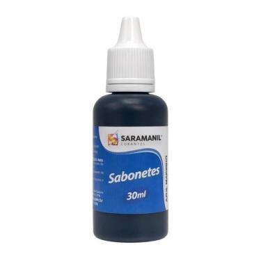 Imagem de Corante Líquido Sabonete 30ml Azul Marinho Saramanil
