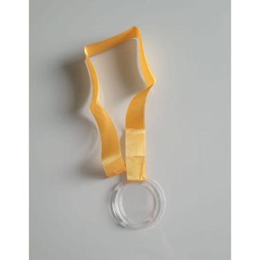 Imagem de Medalha Esportiva com Fita Redonda Vazada Acrílico Irmossi 5,5cm-Unissex