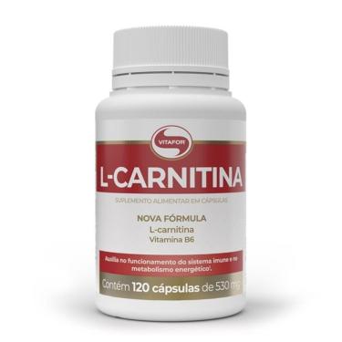 Imagem de L-carnitina 530mg (120 Caps) - Padrão: único