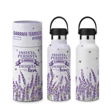 Imagem de Garrafa Térmica Hydra - Insista, Persista - 500ml - Brasfoot