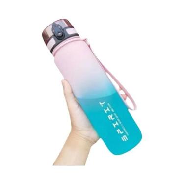 Imagem de Garrafa De Água Esportiva De Grande Capacidade 500ML 650ML 1000ML, Mot