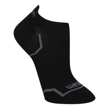 Imagem de Meia Rikam Sapatilha Elastica, Preto, 34/39