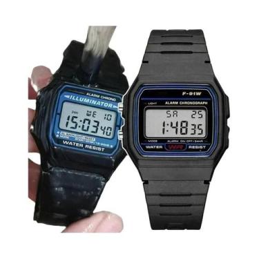 Imagem de Relógio Esportivo Militar Digital Retro Unissex À Prova d'Água Em Aço 