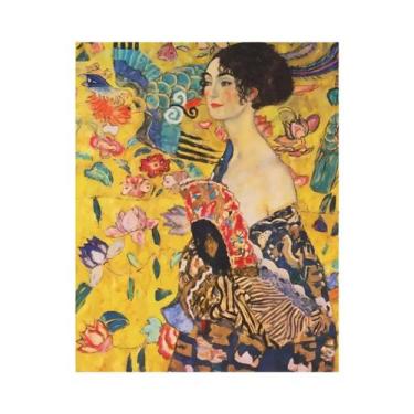 Imagem de Pintura Em Tela Noite Estrelada E Nascer Do Sol, Pôster Grande Onda De