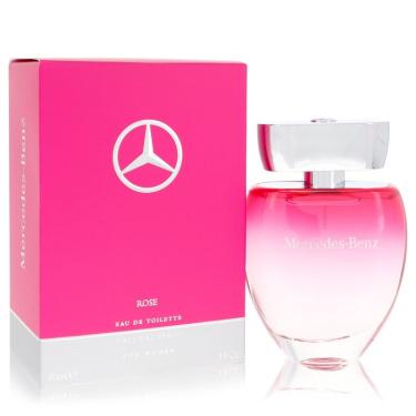 Imagem de Mercedes Benz Rose Perfume by Mercedes Benz, 3 oz Eau De Toilette Spray for Women