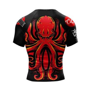 Imagem de Camiseta De Compressão Masculina No-Gi BJJ Em Poliéster E Elastano Par