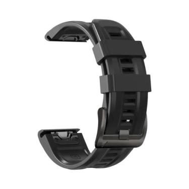 Imagem de Pulseira De Silicone QuickFit Para Garmin Instinct 2X, Fenix 8, 7X, 6X