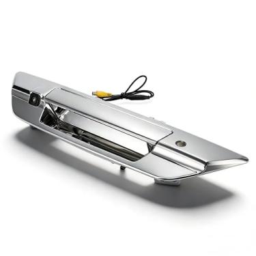 Imagem de Câmera de ré colorida com alça de porta-malas de carro, IP66 à prova d'água de 150-170° de substituição para Hilux 2017-2021 (prata) gravador de carro e DVR de carro