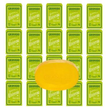 Imagem de Kit 20 Sabonete Granado Erva Doce Extrato Calmante Glicerina Vegetal N