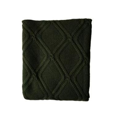 Imagem de Manta Premium Cor Verde Musgo