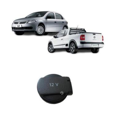 Imagem de Tampa Tomada Acendedor 12V Gol Voyage Saveiro G5 G6 G7 Original - Volk