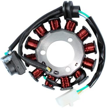 Imagem de Estator gerador magneto completo CG125 Fan 2009 a 2015 - Smartfox