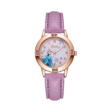 Imagem de Relógio Infantil De Quartzo Disney Princesa Elsa Frozen Sophia Present