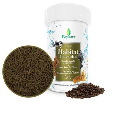 Imagem de Ração Poytara Habitat Cascudos 45g