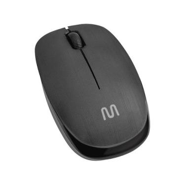 Imagem de Mouse Sem Fio Multilaser Multi Ms200  - Preto, Preto