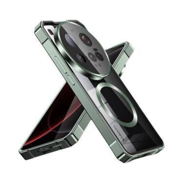 Imagem de Capa Protetora Transparente Xiaomi 15 Ultra pro Com Sistema Push Pull 