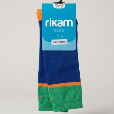 Imagem de Meia Rikam Infantil 3/4, SORTIDAS, 29/33
