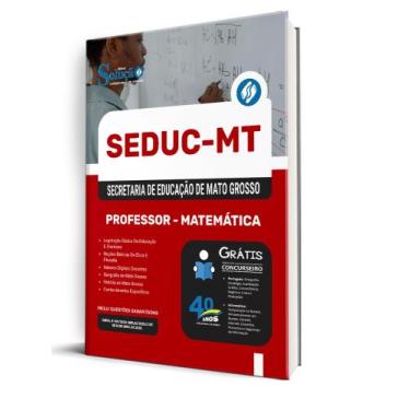 Imagem de Apostila SEDUC-MT - Professor - Matemática - Editora Solução