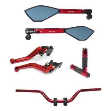 Imagem de Manete Manopla Retrovisor Guidão Factor Fz15 Fazer 150 250 - NoBrand, 