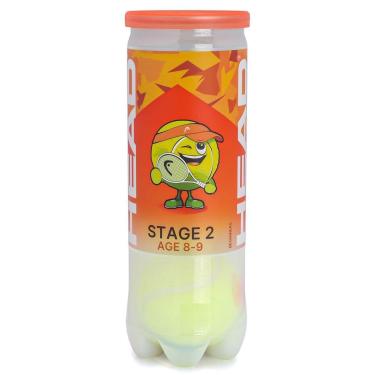 Imagem de Bola De Tênis Head Stage 2 Laranja - Tubo com 03 Bolas-Unissex
