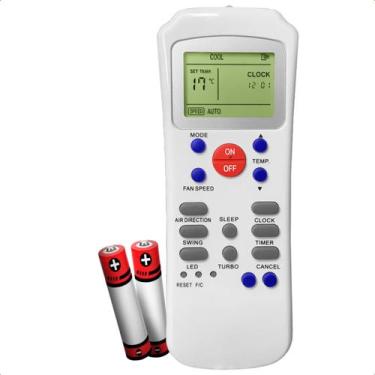 Imagem de Controle Remoto Compatível com ArCondicionado Carrier Springer RG52BE 
