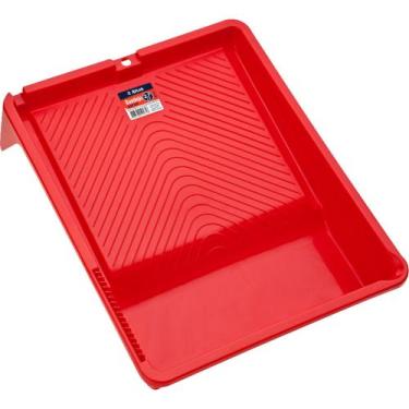 Imagem de Bandeja Para Pintura Atlas 23,0 Cm Capacidade 2,7 L Vermelha