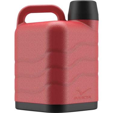Imagem de Garrafão Térmico, 5 Litros, Vermelho, Invicta - Marca