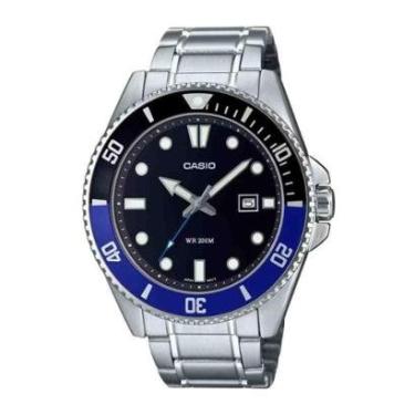 Imagem de Relógio Casio Prata Masculino MDV-107D-1A2VDF-SC-Masculino
