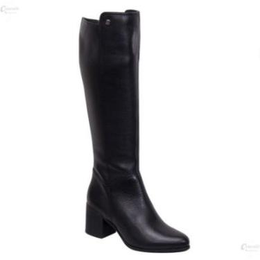 Imagem de Bota Bottero 346903 Moda Salto Medio Cano Longo Toda Couro-Feminino