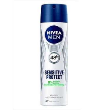 Imagem de Desodorante Aerosol Nívea Sensitive Protect Masculino 150ml-Masculino