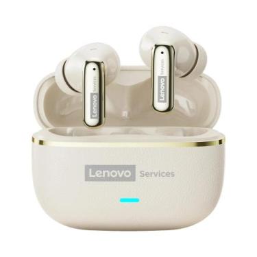 Imagem de Fones De Ouvido Lenovo LE208 Sem Fio Com Cancelamento De Ruído ENC, Mi