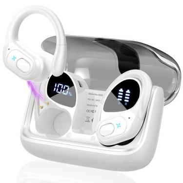 Imagem de Fones de ouvido sem fio Aptkdoe 75hrs Bluetooth 5.3 Headphone Sport