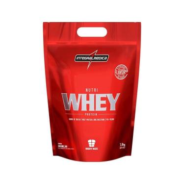 Imagem de Nutri Whey 1,8 kg Refil (Morango)  Integralmédica-Unissex