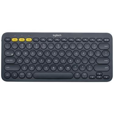Imagem de Teclado sem Fio Logitech Cinza K380 Multi-Device