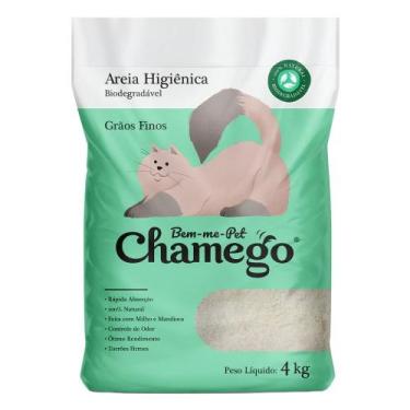 Imagem de Areia Para Gatos Chamego Milho E Mandioca Grãos Finos 4kg