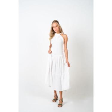 Imagem de Vestido Feminino Sedução - Sokolowski Fashion, Branco, M