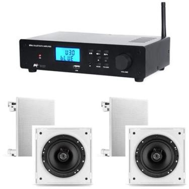 Imagem de Amplificador AAT  BTA-2  ST + 2 Cxs Frahm 6CX 50w Rms  Cor Branca