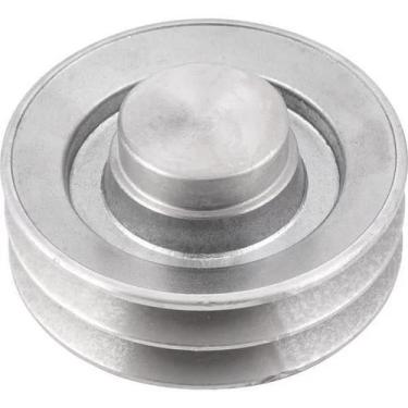Imagem de Polia De Aluminio 2 Canais Perfil A 110 Mm Mademil