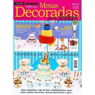 Imagem de Revista Acrilex Especial Mesas Decoradas para Festas Ed. Minuano nº01