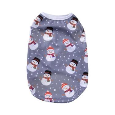 Imagem de Colete Para Gatos Pequenos E Médios, Roupa Fofa Para Festa De Natal, F