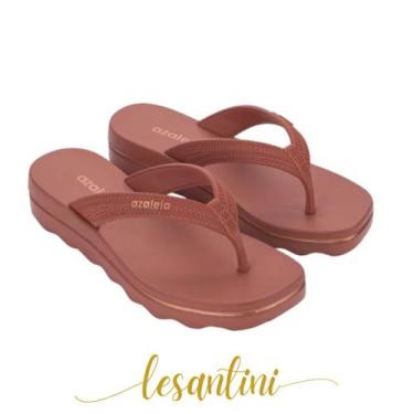 Imagem de Tamanco Feminino Azaleia Layla 19382 Cor:Nude EscuroTamanho:37, Nude e
