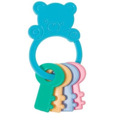 Imagem de Mordedor Urso com Chaves para Bebês - ZG069 - ds, Azul