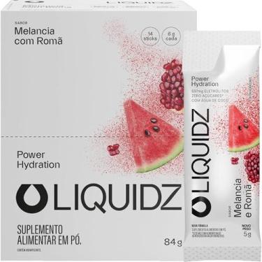 Imagem de Repositor de Eletrólitos Liquidz - (14 sachês x 6g) - Sabor: Melancia 