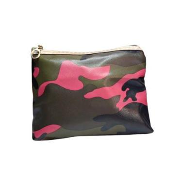 Imagem de Necessaire Feminina Porta Cosméticos Camuflado Grande - Sao Paulo Expr